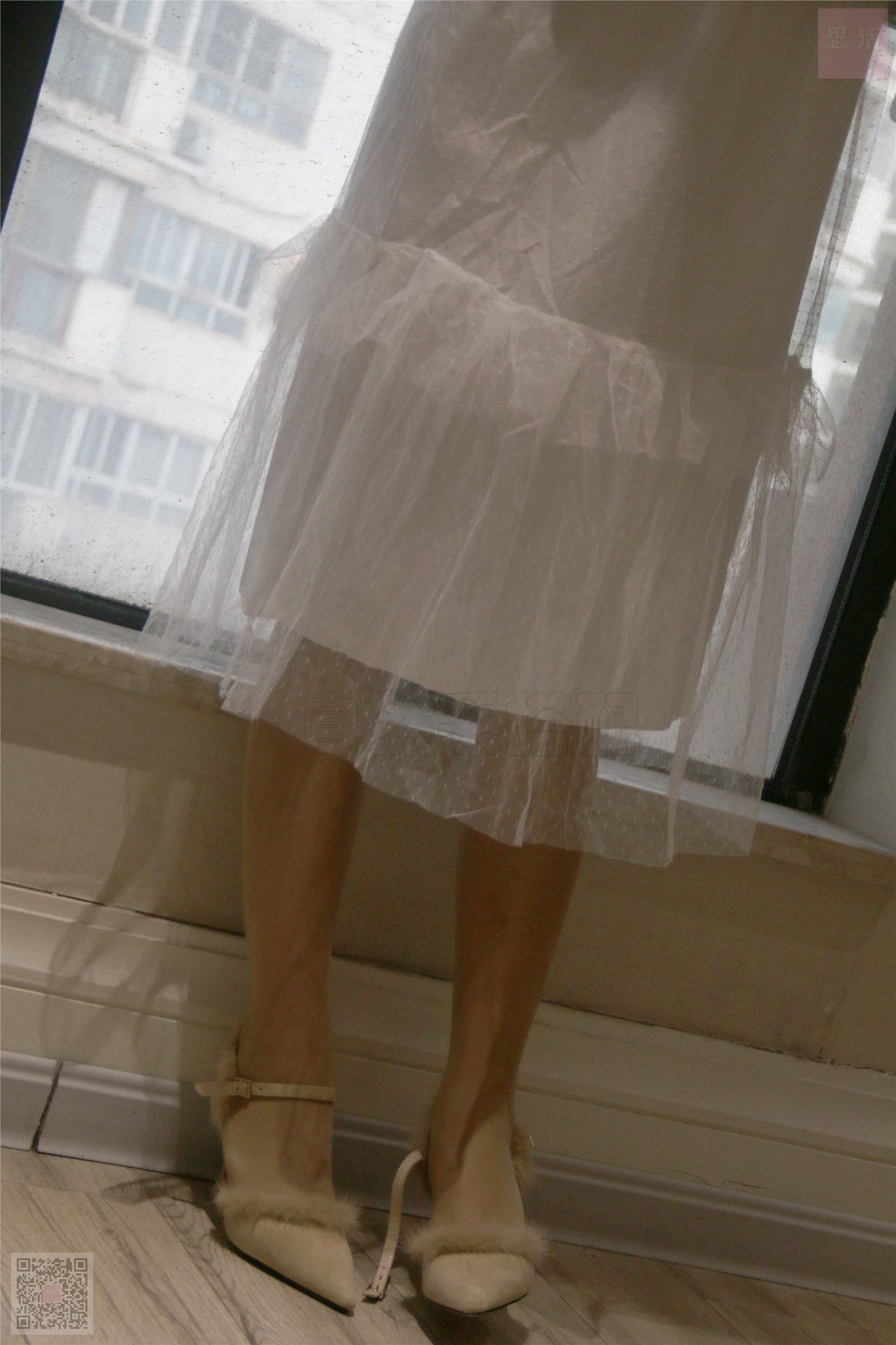 SiHua思话  SH033 子琦 麻花辫女孩的白色连衣裙